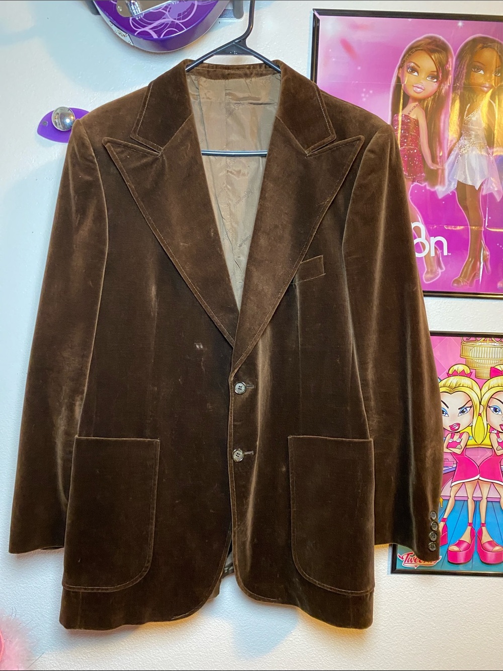 Vintage Yves Saint Laurent Velvet Blazer